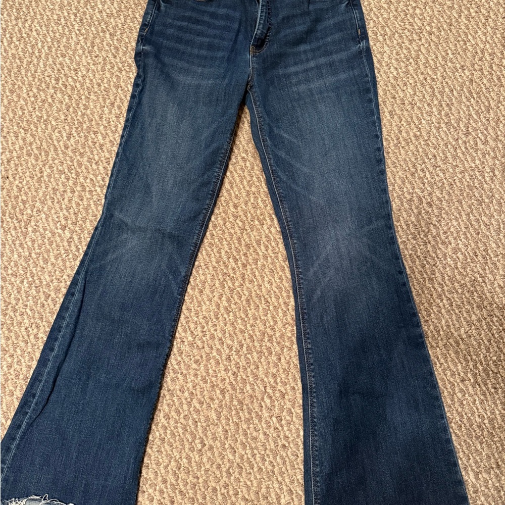 Kut from the Kloth Dark Blue Flare Jeans